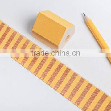 Triangle Wooden Ruler Measure in Centimeter photo-3