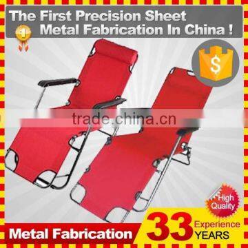 Hot Sale Two Positions Recline Outdoor Folding Chaise Lounge Chair photo-2