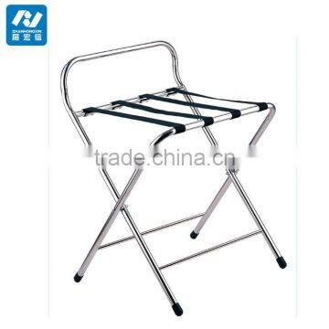 Chrome Metal Folding Luggage Rack photo-5