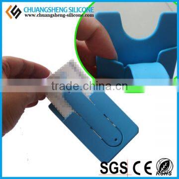 Card Holder, Silicone Smartphone Wallet, Self Adhesive Smart Phone Pocket photo-5