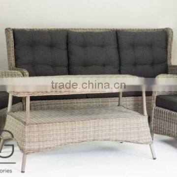 Trieste Patio Sofa Set - Poly Rattan Furniture - Outdoor Relaxation