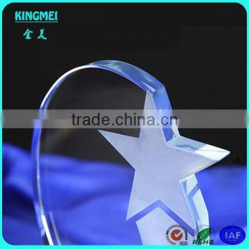 Elegant Good Crystal Manufacturer Supply Crystal Gifts Crystal Award Item Glass Star Trophy photo-2