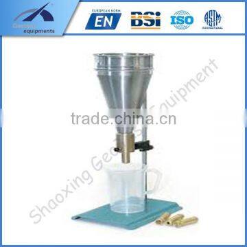 Flow Cone Cement Slurry Consistency Meter