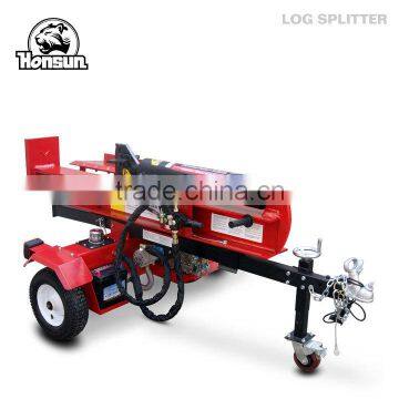 Italy style high capacity Honda gas engine with CE approved industrial size 50 tonne diesel motor wood splitter