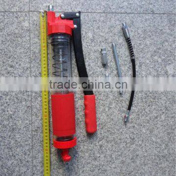 Top Grade Transparent Body Hand Operated Grease Gun photo-3