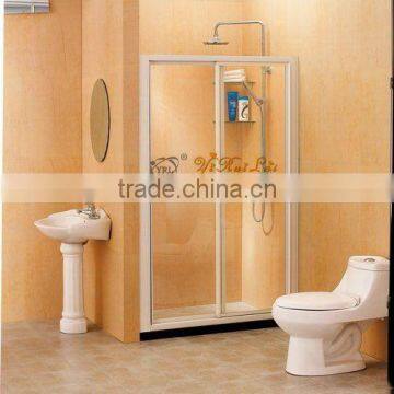 three doors linked sliding doors screen QA42