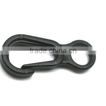 Plastic Glove Hook, POM Plastic Hook, Small Size Plastic Hook For Glove, 34mm Black Plastic Hook photo-5