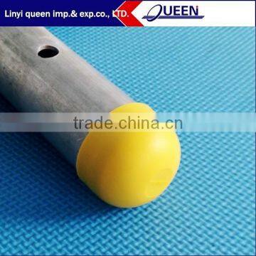 High quality of steel post safety PE scaffolding tube end cap