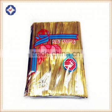 plastic bread bag twist tie made in Dongguan Niufa