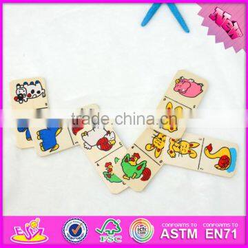 2016 Hot Sale Educational Children Wood Domino Game W15A068 photo-3