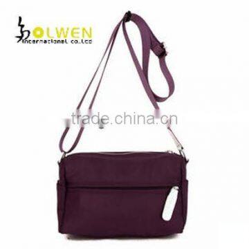 Leisure & Concise Messenger Bag With Nylon