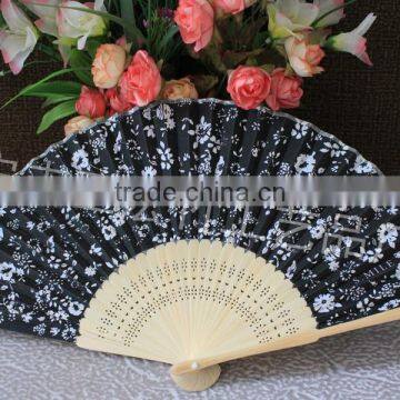 Beautiful Fabric Bamboo Fan for Ladies photo-6