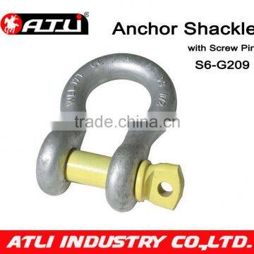 ATLI SKC-S6-G209BW Factory Price Screw Pin Anchor Shackle/bow Shackle