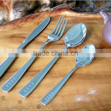 Stainless Steel,Silver Metal Type and Luxury,Eco-Friendly,Stocked Feature Cutlery Set photo-2