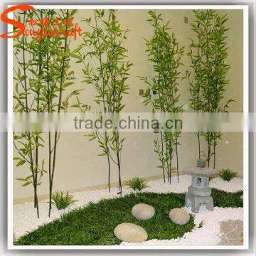 Wholesale Indoor Artificial Bamboo Tree Fence Artificial Bamboo Plants photo-3