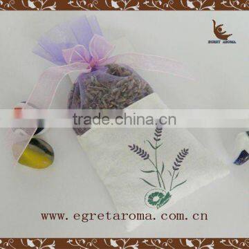 Fashion new design eco-friendly home air freshener usage clset fresh lavender sachet with dried lavender