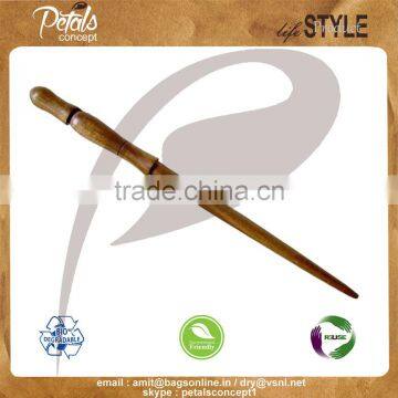 2017 top quality wooden hand made toy wand sell by Petals Concept from India