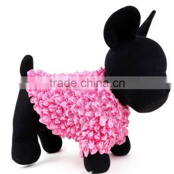 Pet Clothes of Dog Spring and Summer Silky Satins T Shirt Tee