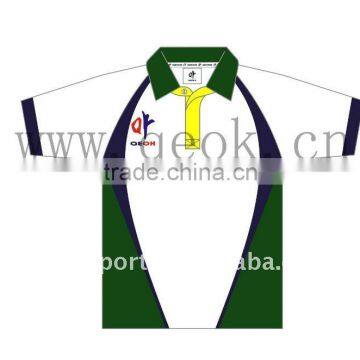 2014 new arrival custom sublimation custom cricket jersey