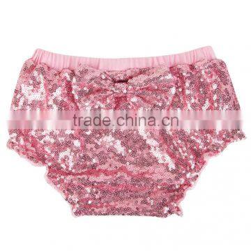 2016 Manfactory Boutique Baby Sequin Bloomer With Bow photo-3