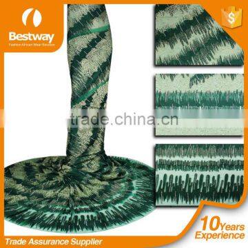 Wholesale Fashionable Lace Cheap Price African Tulle Lace Fabric 2017 photo-3