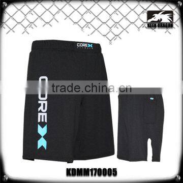 Mens Blank Black Crossfit Super Workouts Fitness Training Shorts