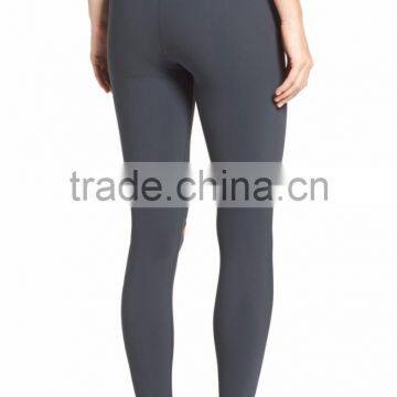 MGOO Custom Design Plain Distressed Yoga Pants Fitted Ripped Airbrush Women Leggings photo-2