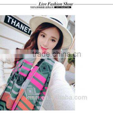 2017 Fashion Winter Scarf Women Shawl Brand Luxury Printed Cashmere Female Thicken photo-3