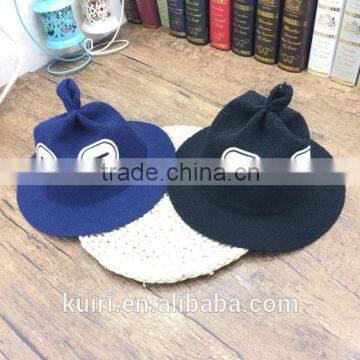 Cute Style Monster Funny Kids Sunhat Child Boy and Girls Outdoor Straw Hat Caps photo-6