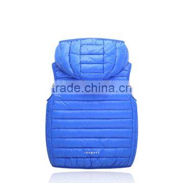 Custom Quality Boys or Girls Casual Clothes Autumn or Winter Kids Padded Down Vest photo-3