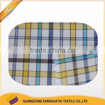 High Quality 100% Cotton Colourful Grid Mercerized Fabric photo-3