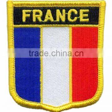 France-Flag-Patch Customize Machine Embroidered Badge