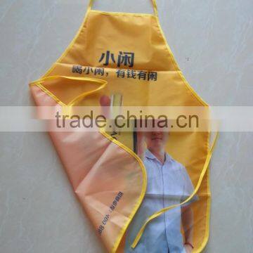 heat printing promotional apron