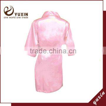 New Customized Rhinestone Bride satin robe Satin robe RW1-0013