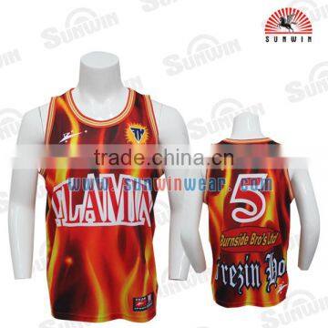 2017 custom made new design wholesale blank basketball jerseys for men
