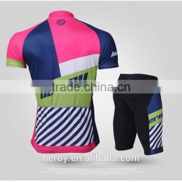BEROY 2016 Top Fashion Men's Short Sleeve Cycling Jersey and Padded Cycling Shorts Set,outdoor Sports/road/mountain Bike Suits photo-3