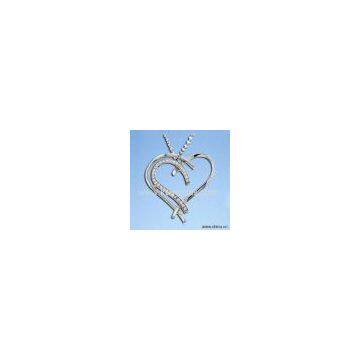 Sell Sterling Silver Heart-Shaped Necklace