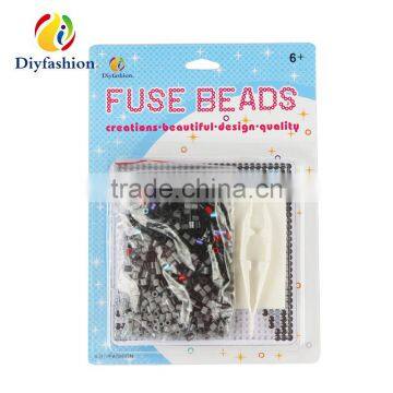 Diyfashion 5mm Hama Perler Fuse Beads the Owl Set With Fuse Beads Puzzle Iron Paper and Twezzer Hama Beads Toys for Kids 18019 photo-2