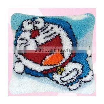Printed canvas-LATCH HOOK RUG KIT.BZ239,DIY popular cushion and mat-01