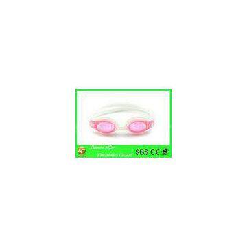 Customized PC Safety Silicone Swimming Goggles Anti UV and Eco Friendly for Training