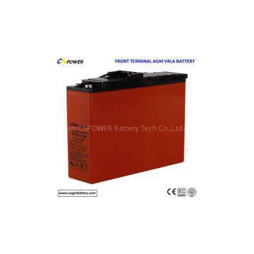 12V105ah Front Terminal Lead Acid Battery for Telecom