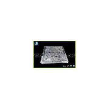 Clamshell PVC blister packaging , custom trays for electronics
