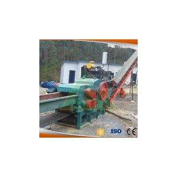 Large capacity industrial drum wood chipper shredder for sale