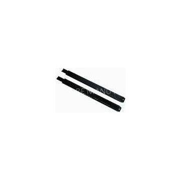 Kitchen Cabinets Black Metal Drawer Slides / Steel Drawer Runners 600mm