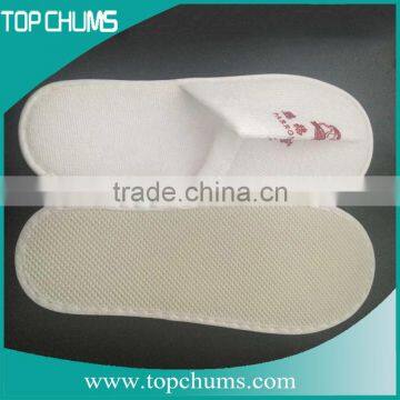 Custom colours disposable terry washable hotel slipper