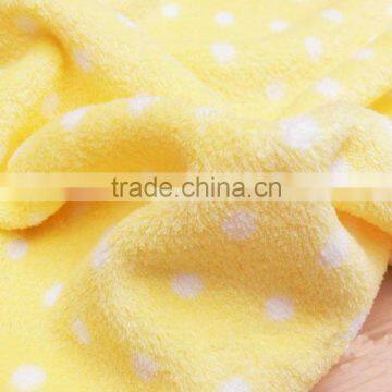 100 polyester coral fleece fabric, coral fleece for wholesale