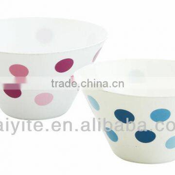 colorful cartoon plastic bowls for children dinner