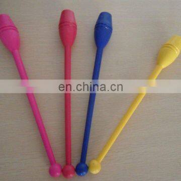 Colorful Plastic Rhythmic Gymnastic Clubs