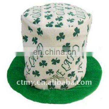 promotion st.patrick's day top hat/cap