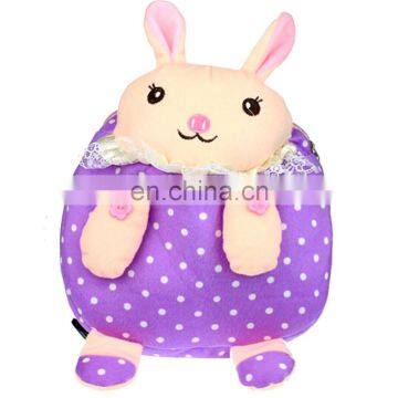 Yellow Color Kids Favorite Toys Stuffed Rabbit Backpack